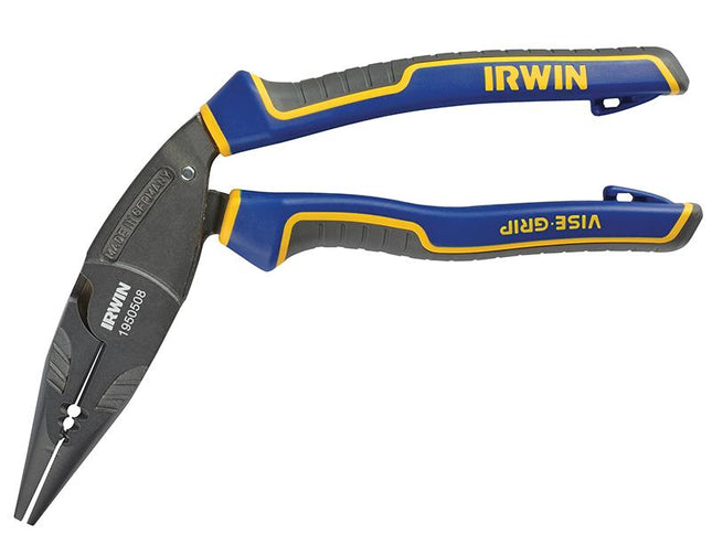 Irwin Vise-Grip Ergomulti Long Nose Pliers 200Mm (8In)