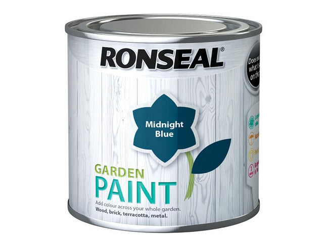 Ronseal Garden Paint Midnight Blue 250Ml