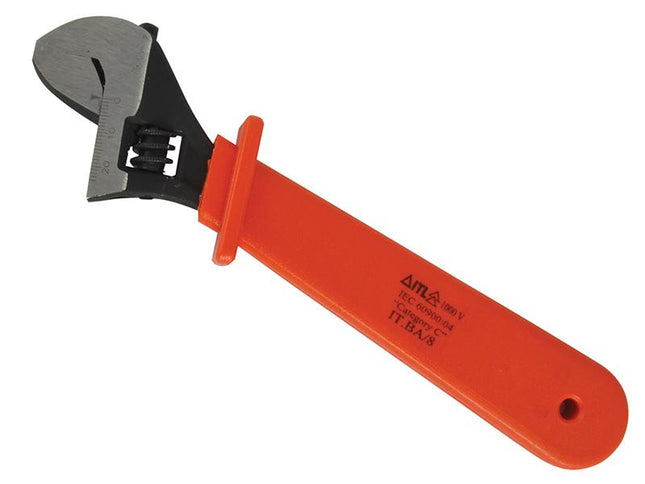 ITL Insulated Insulated Adjustable Wrench 200Mm (8In)