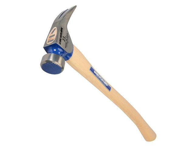 Vaughan Cf1Hc California Framing Hammer Milled Face Curved Handle 650G (23Oz)