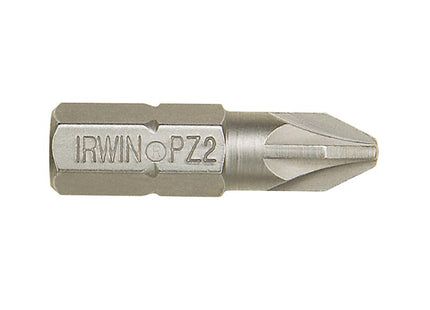 IRWIN Screwdriver Bits Pozi Pz2 25Mm Pack Of 2