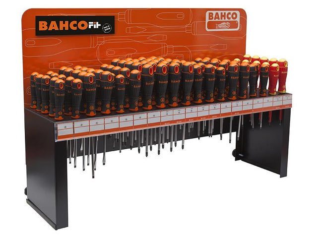 Bahco Bahcofit Screwdriver Display 95 Piece