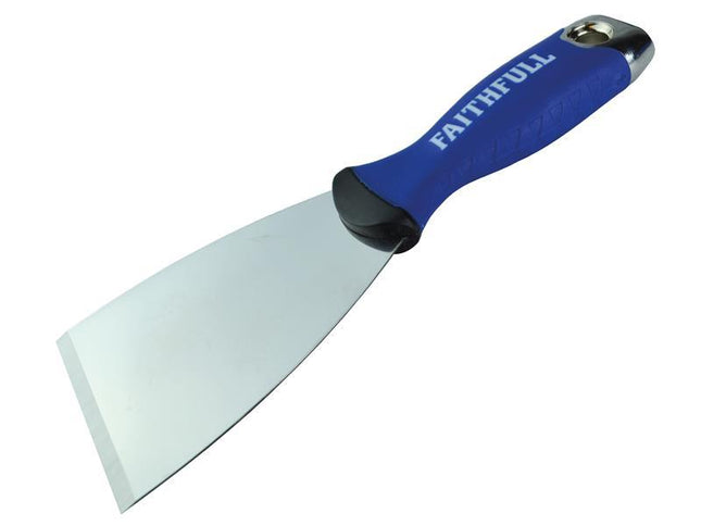 Faithfull Soft Grip Stripping Knife 100Mm