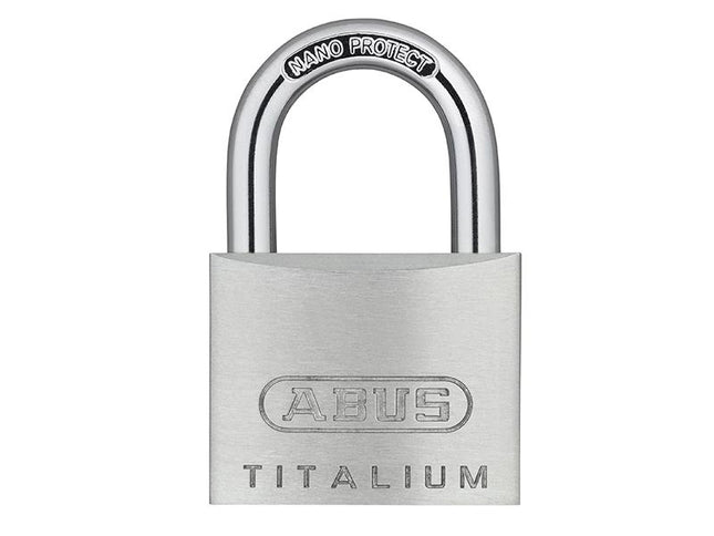 ABUS Mechanical 64Ti/30Mm Titalium Padlock Keyed Alike Ka6312