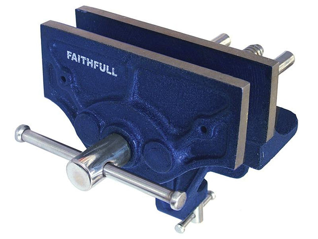 Faithfull Woodcraft Vice 150Mm (6In) - Clamp Mount