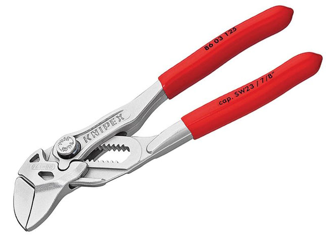 KNIPEX Mini Pliers Wrench Pvc Grips 125Mm - 23Mm Capacity