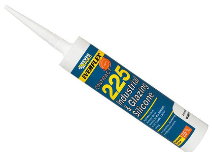 Everbuild Industrial & Glazing Silicone Black 295Ml 225