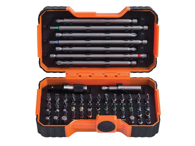 Bahco 59/S54BC Colour Coded Bit Set, 54 Piece