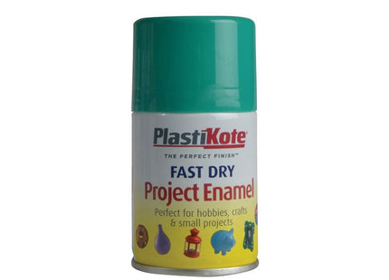 Plastikote Fast Dry Enamel Aerosol Jade 100Ml
