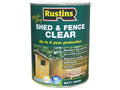 Rustins Quick Dry Shed And Fence Clear Protector 5 Litre