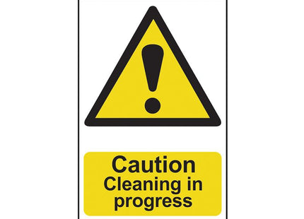 Scan Caution Cleaning In Progress - Pvc 200 X 300Mm