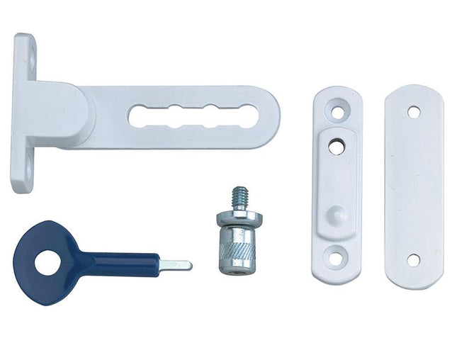 Yale Locks P117 Ventilation Window Lock White Finish Pack Of 2