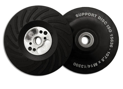 Flexipads World Class Angle Grinder Turbo Pad Iso Hard 115Mm (4.5In) M14