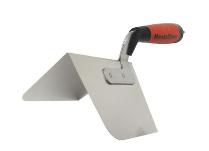 Marshalltown M25RD Curved Outside Corner Trowel DuraSoft Handle 5in