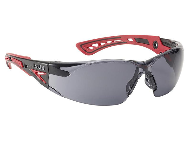 Bolle Safety Rush+ Safety Glasses - Smoke