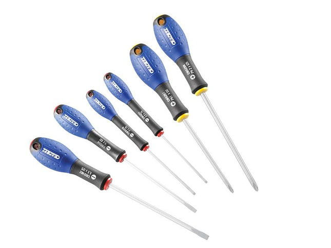 Expert Screwdriver Set, 6 Piece Sl/Ph