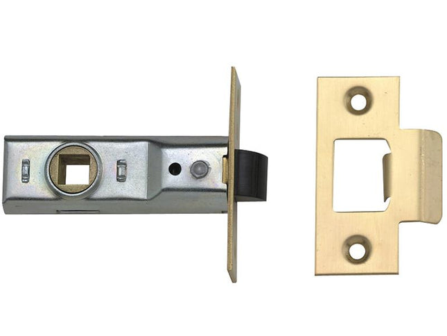 Yale Locks M888 Tubular Mortice Latch 76Mm 3In Polished Brass Pack Of 1