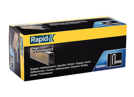 RAPID 606/25B4 25Mm Staples Narrow Box 4000