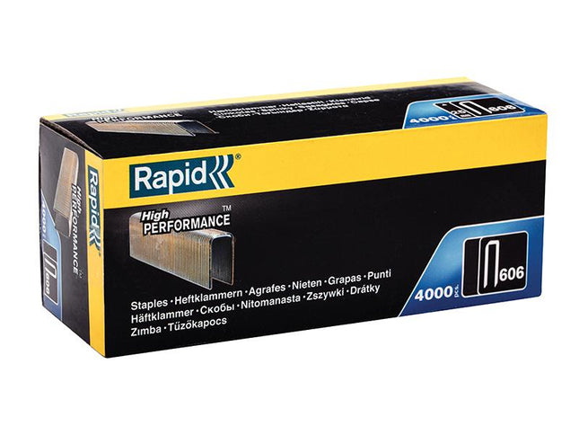 RAPID 606/25B4 25Mm Staples Narrow Box 4000