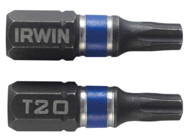 IRWIN Impact Screwdriver Bits Torx Tx20 25Mm Pack Of 20