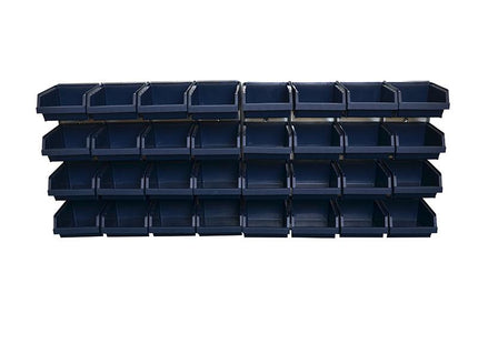 Raaco Bin Wall Panel With 32 Bins