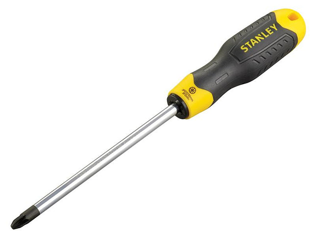 Stanley Tools Cushion Grip Screwdriver Pozidriv Tip Pz3 X 150Mm