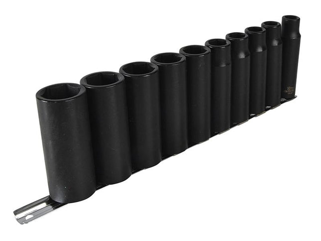 Teng 9126 Deep Impact Socket Set Of 10 Metric 1/2In Drive