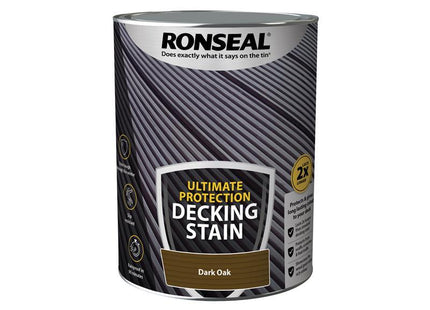 Ronseal Ultimate Protection Decking Stain Dark Oak 5 litre