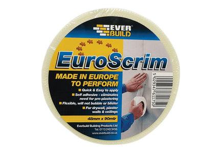 Everbuild Euroscrim Tape 100Mm X 90M