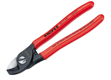 KNIPEX Cable Shears Pvc Grip 165Mm (6.1/4In)