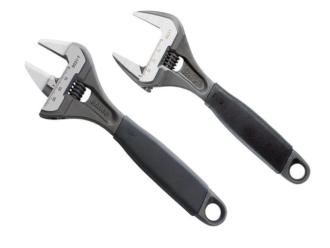 Bahco Ergo Adjustable Wrench Twin Pack Capacity 32/38Mm