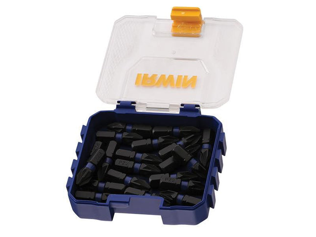 IRWIN Impact Pro Performance Screwdriver Bits PZ2 25mm (Pack 20)