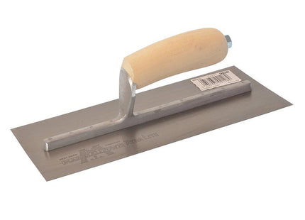 Marshalltown Mxs3 Plasterer'S Finishing Trowel Wooden Handle 11 X 4.3/4In
