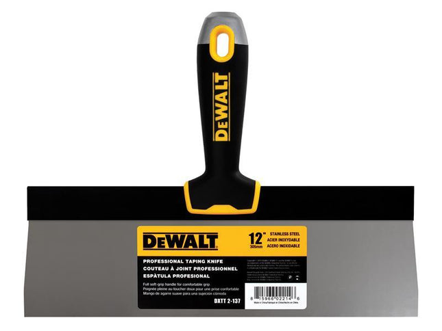 Dewalt Dry Wall Soft Grip Taping Knife 300mm (12in)