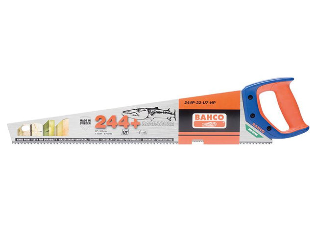 Bahco 244P-22-U7-Hp Barracuda Handsaw 550Mm (22In) 7Tpi