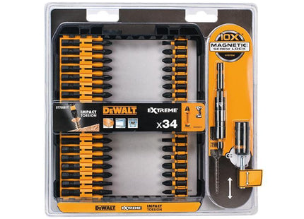 DEWALT Dt70561T Impact Torsion Set + 3In Holder 34 Piece