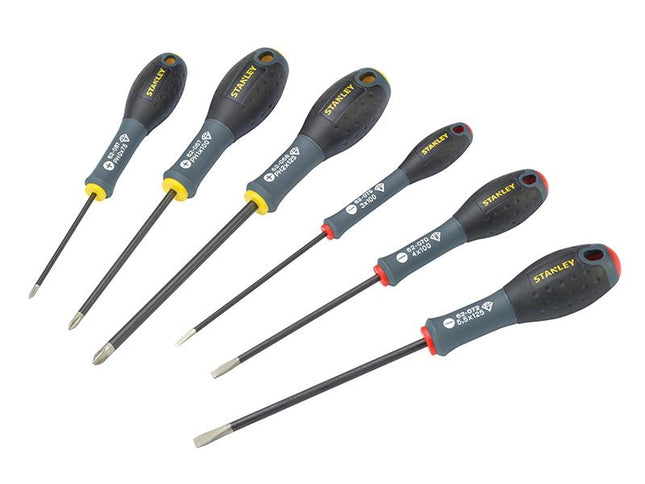 Stanley Tools 062062 Diamond Tip Screwdriver Set, 6 Piece Sl/Ph