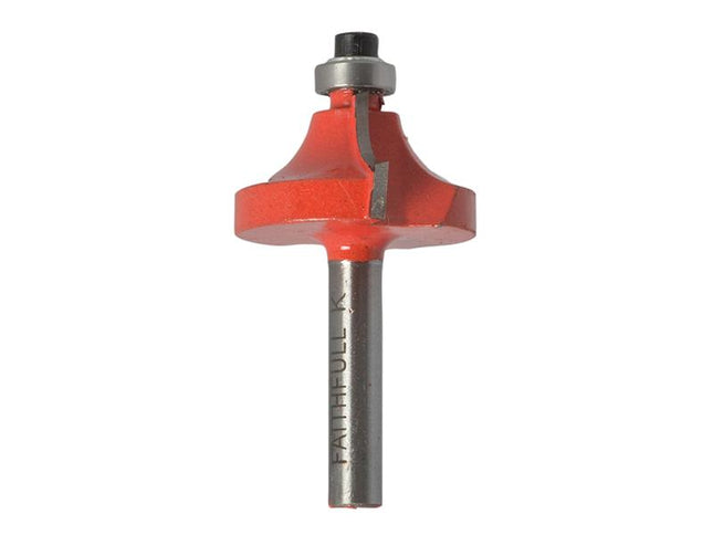 Faithfull Router Bit Tct Ovolo 16.5Mm 1/4In Shank