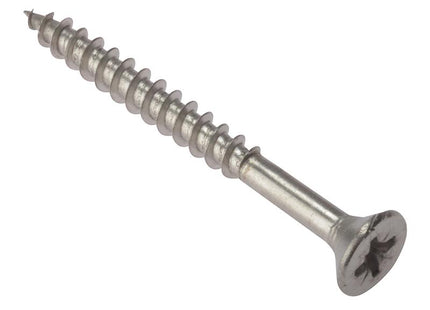 Forgefix Multi-Purpose Pozi Screw Csk St Stainless Steel 5.0 X 50Mm Box 200