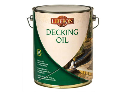 Liberon Decking Oil Clear 5 Litre