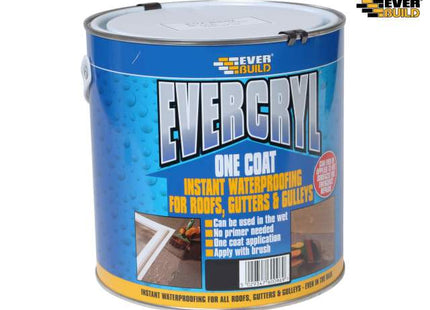 Everbuild EVERCRYL One Coat Grey 1kg