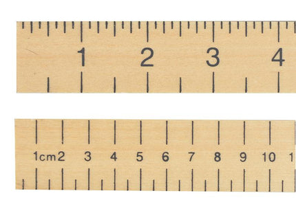 R.S.T. Hardwood 1 Metre Stick Plain