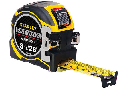 Stanley Tools Fatmax Autolock Pocket Tape 8M/26Ft (Width 32Mm)