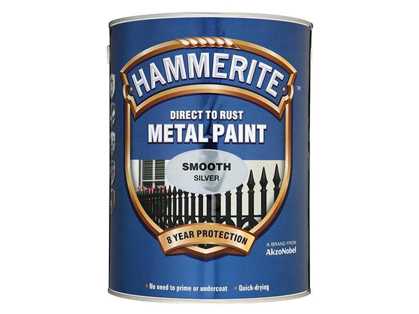 Hammerite Direct To Rust Smooth Finish Metal Paint White 250Ml