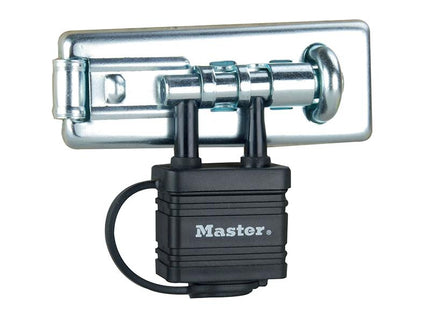 Master Lock Bolt Hasp With Integrated Lock 110Mm