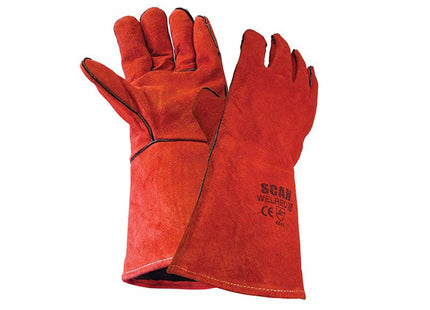 Scan Welder'S Gauntlets - Large (Size 9)