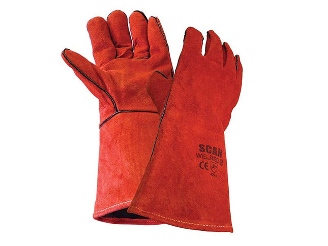 Scan Welder'S Gauntlets - Large (Size 9)