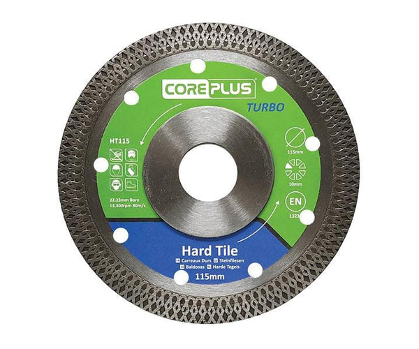 HT115 Hard Tile Turbo Diamond Blade 115mm