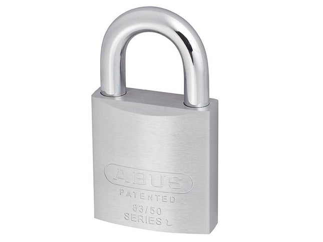 ABUS Mechanical 83/50Mm Chrome Plated Brass Padlock