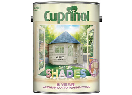 Cuprinol Garden Shades Country Cream 5 Litre